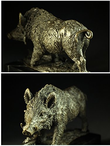 大人気ブロンズ像　イノシシ　Barye　名作インテリア家具置物彫刻銅像dw012 Amazon.co.jp: ブロンズ像 イノシシ Barye 名作インテリア家具 置物